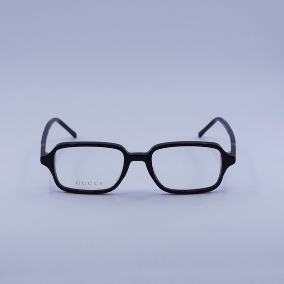 Gucci GG1211O 001 Eyeglasses Black 51mm Rectangle Frame - Picture 4 of 12